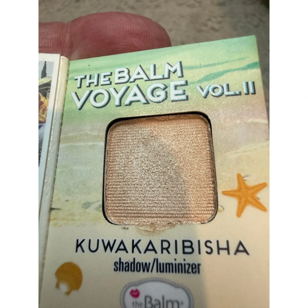theBalm Voyage Vol II Travel Shadow Luminizer Kuwakaribisha Shimmer 0.6g NEW